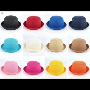 NWT beautiful little bowler hats